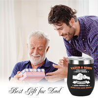 7 x Brand New Livole Father s Day gifts for dad gift Christmas, gifts for dad, father, fathers from son - father son may not always agree - 12Oz thermal mug to go, 350ml camping mug - RRP €98.77