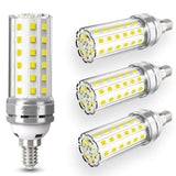 1 x RAW Customer Returns E14 LED corn bulb 12W LED E14 light bulb cold white 6000K 1450LM replaces 100W light bulbs, Edison screw E14 LED lamps candle light E14 corn cob LED energy saving lamp bulbs not dimmable - pack of 4 - RRP €17.99