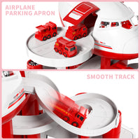 5 x Brand New Fire Truck Airplane Toy for 2 3 Years Old, Fire Engine Garage Parking Lot Playset Toy Airplane, Toddler Boy Toy Preschool Birthday Gift for 3 4 5 6 Years Old - RRP €115.9