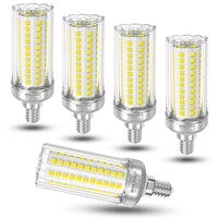 1 x RAW Customer Returns Pack of 5, cool white 6000K 16W E14 LED corn cob bulb 1900LM, replaces light bulbs 120Watt 150Watt, non-dimmable E14 corn LED lamps, energy saving lamp small Edison screw bulb E14 - RRP €23.99