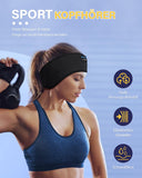 2 x RAW Customer Returns Sleep headphones Bluetooth 5.3, sleep headband headphones headband sleep mask, sports headphones music sleeping headband for sports training, jogging, yoga, traveling - RRP €31.9