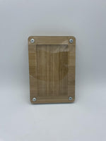 1 x RAW Customer Returns LiftWood card stand made of bamboo wood for one PSA Graded trading card each - TCG Trading Card Games - RRP €19.15