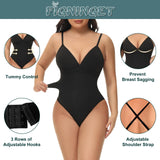 5 x Brand New Figninget Women s Bodysuit Women s Bodysuit Shaping Bodysuit Slimming Bodysuit Woman Fajas Colombianas Reductoras Y Moldeadora V-Neck Black S - RRP €120.0