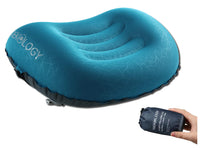 1 x RAW Customer Returns TREKOLOGY Aluft 2.0 Ultralight Inflatable Travel Pillow - Inflatable Camping Pillow for Sleeping, Neck Lumbar Support at the Beach, Hiking, Backpacking - Quick Deflation with Anti-Slip - RRP €21.41