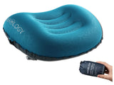 1 x RAW Customer Returns TREKOLOGY Aluft 2.0 Ultralight inflatable travel camping pillow, compressible, compact, inflatable, comfortable, ergonomic pillow for neck lumbar support - RRP €19.15