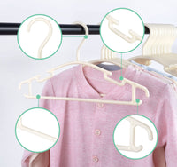 1 x RAW Customer Returns ilauke Clothes Hangers Children s Clothes Hangers 36 PCS Baby Clothes Hangers Storage Hangers for Wardrobe Closet Clothes, White - RRP €17.14