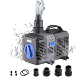 1 x RAW Customer Returns EXLECO Super Eco Pond Pump Filter Pump 4500L H 30 Watt Energy Saving Water Pump Koi Pond Stream Pump Fountain Pump Aquarium Pump Fountain Pump for Outdoor Waterfall Pond Stream Garden Fountain - RRP €58.84