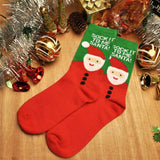 1 x RAW Customer Returns Vertvie 12 Pairs Unisex Christmas Socks Christmas Motif Christmas Festive Cotton Socks Mix Design for Men and Women One Size, Pack of 1206  - RRP €26.99