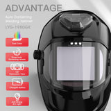 2 x RAW Customer Returns YESWELDER Panoramic View Auto Darkening Welder Mask, Large View True Color 6 Arc Sensor Welding Helmet - RRP €196.7