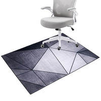 1 x RAW Customer Returns Honorstar floor protection mat for hard floors and carpets, chair mat, gaming floor protection mat, office chair mat, rectangular floor mat, non-slip office chair mat, 120 x 90 cm chair mats multi-colored-1  - RRP €30.59