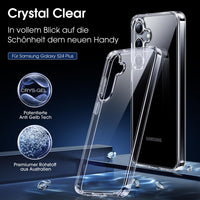 1 x RAW Customer Returns CASEKOO Never Yellowing Crystal Clear Case for Samsung Galaxy S24 Plus Case 5G 2024 Indestructible Military Protection Shockproof Mobile Phone Case Thin Transparent Slim Case S24 Cover - Transparent - RRP €17.14