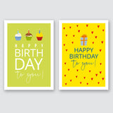 1 x RAW Customer Returns Meridian Design birthday cards, Happy Birthday folding cards in a set of 10 with envelope, birthday greeting card, 10 greeting cards in premium quality, creative gift cards - RRP €17.14