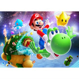 20 x Brand New NAIMOER Mario Diamond Painting Adults, 5D Diamond Painting Pictures Cartoon Diamond Painting Adults Anime Diamond Painting Children DIY Diamond Painting for Home Wall D cor 30x40cm - RRP €408.0