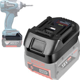 2 x RAW Customer Returns for Bosch to MAKITA battery, for Bosch 18V GBA lithium battery convert to Makita 18V lithium battery convert for Makita 18V Cordless Power Tool - RRP €39.8