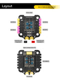 1 x RAW Customer Returns SpeedyBee F405 V3 BLS 50A 30x30 FC ESC Stack 30x30 flight controller with 4in1 50A ESC, wireless Betaflight configuration, black box, barometer for DJI Air Unit FPV drone fixed-wing X8 - RRP €129.98