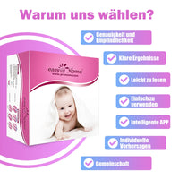 1 x RAW Customer Returns Easy Home 40 Ovulation Tests 10 Pregnancy Tests, Highly Accurate and Reliable Powered by free Italian Premom APP iOS Android , 40 LH 10 HCG - RRP €18.14