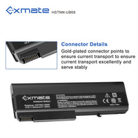 1 x RAW Customer Returns Exmate 6600mAh Laptop Battery HSTNN-UB68 HSTNN-UB69 HSTNN-IB68 HSTNN-IB69 TD06 TD09 for HP EliteBook 6930P 8440P 8440W HP ProBook 6440B 6445B 6450B 6455B 6540B 6545B 6550B 6555B HP Comp aq 6530B 6730B - RRP €32.41