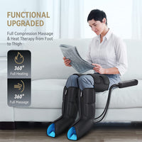 1 x RAW Customer Returns FIT KING Leg Massager, Compression Boots for Leg Massage Recovery Boots Improves Athletic Performance Pain and Circulation Medium Size  - RRP €399.98