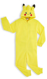 1 x RAW Customer Returns Pokemon Pikachu One Piece Pajamas for Children 4-14 Years 5-6 years, Yellow  - RRP €30.24