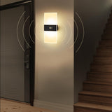 1 x RAW Customer Returns SURPALIG 2-piece indoor wall light with motion detector 3600 mAh battery wall light without power connection and wireless wall lamp with switch, energy-saving LED indoor wall lamp for modern staircase lighting - RRP €40.33