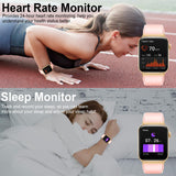 1 x RAW Customer Returns Smartwatch women men with telephone function message reminder, 1.85 fitness watch, 112 sports modes IP68 waterproof smart watch, sports watch with pulse SpO2 sleep monitor pedometer, watch for Android iOS - RRP €39.99