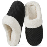 7 x Brand New ULTRAIDEAS Women s Coral Fleece Memory Foam Slippers Black, Size 5-6 , Black, 35 36 EU - RRP €411.6