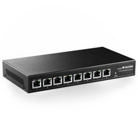 1 x RAW Customer Returns MokerLink 8 Port 2.5G Ethernet Switch, 8 x 2.5GBASE-T Ports, Compatible with 10 100 1000Mbps, Metal Unmanaged Fanless Network Switch - RRP €133.09