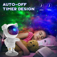 1 x RAW Customer Returns ALED LIGHT Children s Star Projector Night Light for Bedroom, Astronaut Nebula Galaxy Ceiling Light Projector with Timer and Remote Control, Starry Lamp for Gaming Room, Home Cinema - RRP €31.13