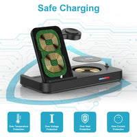 1 x RAW Customer Returns 4 in 1 charging station for Samsung Watch and mobile phone, inductive charging station for Samsung Galaxy Watch 6 5 Pro 4 3 Active 2 1 Buds , wireless charger for Samsung S24 S23 S22, iPhone 15 Pro - RRP €27.72