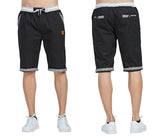 1 x RAW Customer Returns HCSS Shorts Men s Bermuda Shorts Men s Summer Chino Shorts Cotton Elastic with Drawstring Black-XL  - RRP €33.98