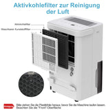 1 x RAW Customer Returns SHINCO Silent Air Dehumidifier 10L Day, for Maximum 15 , Dehumidification Function, Purification, Clothes Drying, 24 Hour Timer, Transparent Water Tank - RRP €138.99