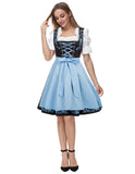 1 x RAW Customer Returns JASAMBAC ladies, dirndl, 3-piece traditional dress for Oktoberfest, carnival - RRP €79.99