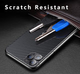 1 x RAW Customer Returns GIOPUEY back film compatible with Samsung Galaxy S24 Ultra, 4 pieces 0.1 mm ultra-thin carbon pattern back film, scratch-resistant, anti-fingerprint, non-slip - RRP €10.07