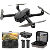 1 x RAW Customer Returns Drone with 2K HD camera for beginners, 5G WiFi FPV RC quadcopter with brushless motor, transmission 100m, 3D flips, optical flow, one key start landing, TEEROK T18 foldable drone for children and adults - RRP €74.98