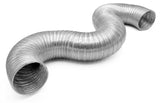 1 x RAW Customer Returns H C VENT aluminum flex pipe exhaust hose for air conditioning units ventilation system 120mm, 3m - suction hose flex hose for air conditioning, dryer, extractor hood - heating hose ventilation hose - RRP €31.18