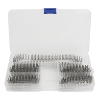 1 x RAW Customer Returns TuToy 500Pcs Female 5557 ATX Eps Pci-E Half Galvanized Crimp Terminal Pin With Long Leg - RRP €10.56