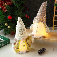 1 x RAW Customer Returns Pack of 2 Christmas gnomes, Christmas decoration gnomes, Christmas gnomes with lights, American Christmas decorations, gnome figures, Christmas decoration, Christmas window, Scandinavian gnome Christmas decoration - RRP €19.66