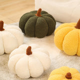 9 x Brand New BROEYOUE Plush Pumpkin Decorative Pillow, Pumpkin Throw Pillow, Pumpkin Cushion Sofa Bedroom Decoration, Pumpkin Pillow Halloween Home Decor Gifts, Pumpkin Pillow, 30cm White  - RRP €192.15