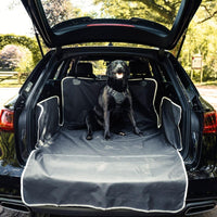 1 x RAW Customer Returns The Barking Cat Dog Blanket Car Trunk Dog Blanket Waterproof and Scratch-Resistant Car Blanket Dog Trunk Trunk Blanket Dogs - RRP €22.14