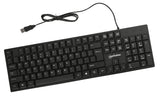 1 x RAW Customer Returns Manhattan-Products Wired Keyboard - Classic PC Keyboard with USB, Gaming, Keyboard, Computer, Accessories - Black 1.5m Cable QWERTZ Layout  - RRP €11.09