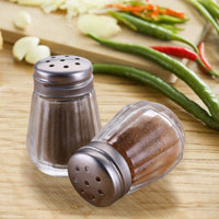 1 x RAW Customer Returns TOPZEA Set of 30 Salt and Pepper Shakers, Mini Salt and Pepper Shakers, Spice Shakers, Glass Kitchenware for Home, Wedding, Car, Camping, RV, Beach Vacation - RRP €29.99