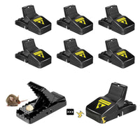 1 x RAW Customer Returns Onvavient Rat Traps Snap Traps, 6 Pack Mouse Traps Large Mouse Trap Reusable Professional Mouse Trap Snap Trap for Home Kitchen Garden - RRP €20.4