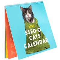 3 x Brand New 2024 Pissed-Off-Cats Calendar,Cute Funny Cat Wall Calendar for Hanging,Monthly Size,Decorative Funny Wall Art,Gift for Cat Lovers - RRP €35.34