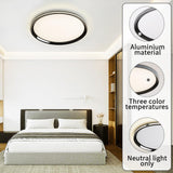 1 x RAW Customer Returns MOONSEA LED ceiling light dimmable with remote control, top 360 glow ceiling lamp living room 3000K-6000K, 28W ceiling lamp LED 40cm for living room, bedroom, children s room, kitchen - RRP €36.29