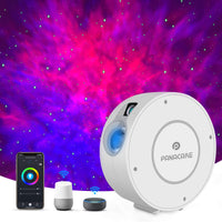 1 x RAW Customer Returns Panacare LED Star Sky Projector, WiFi Star Galaxy Projector Night Light for Kids Baby with Timer Alexa and Google Home, Ceiling Galaxy Projector Gifts for Kids, Adults, Parties - RRP €20.4