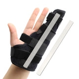 2 x Brand New Wepai Adjustable Finger Splints, Boxer Fracture Splint Finger Splint Little Finger Ring Finger, 4th and 5th Fracture Splints for Metacarpal Bones Tendonitis and Splint Left Right L  - RRP €26.2