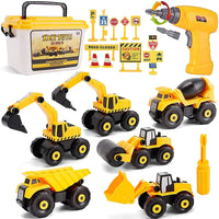 Brand New Pallet - Assembly Excavator Truck Toy - 65 Items - RRP €2339.35