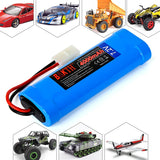 1 x RAW Customer Returns BAKTH 7.2V 4000mAh NiMH RC Battery Racing Pack for Model Cars, Airplanes, Robots Toys , High Performance RC Battery Pack Coaster as a Gift - RRP €25.56