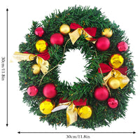 4 x Brand New Door wreath Christmas Christmas wreath, Christmas decoration garland, Christmas Advent wreath, artificial door wreath fantastic wreath Christmas decorative garland for home ornaments hanging decoration - RRP €81.6