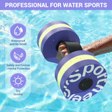 1 x RAW Customer Returns Sportneer Water Weights Aquatic Exercise Dumbbells Water Dumbbell Aerobic Workouts Set of 2 EVA Foam Pool Weights Dumbbells Set Aqua Fitness Dumbbells Equipment for Water Aerobics Weight Loss - RRP €24.79